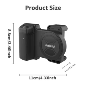 Smartphone Camera Handle Grip Universal Bluetooth Shutter Selfie Stablizer Vertical Horizontal Shooting Photography Accessories - Image 5