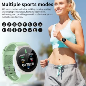 LIGE 123+ Sport Models Voice Assistant Bluetooth Call Smart Watch Men Fitness IP67 Waterproof SmartWatch For Xiaomi IOS Android - Image 2