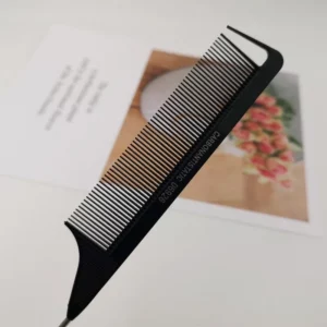 Professional Hair Tail Combs Stainless Steel Salon Cut Styling Comb Spiked Hair Care Styling Tools Barber Accessories Fine Teeth - Image 4