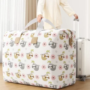 1PC large capacity clothing storage bag Blanket quilt storage bag Foldable clothing organizer bag Portable bag replacement - Image 1
