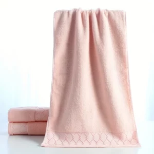 1pc Thickened soft absorbent towel, facial towel, household daily towel 13.39*29inch(34*74cm) - Image 3