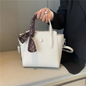 Casual Interior Compartment Top-Handle Bags Fashion Sewing Thread 2025 Hot Sale Bags for Women Zipper Pu Women's Handbags - Image 3