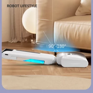Cordless Wet Dry Handheld Vacuum Cleaner RL10 Tilt Angle 180° Self-Cleaning Spot Washing Floor Fabric Carpet Upholstery Sofa - Image 4