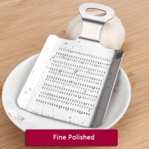 1pcs Ginger Garlic Wasabi Grater Crusher Garlic Press Device Chopper Cutter Garlics Peeler Kitchen Tools Stainless Steel - Image 5