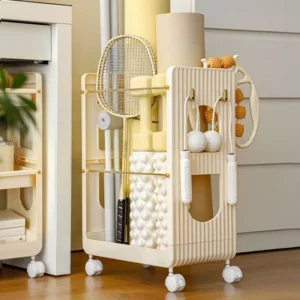 Sports Equipment Storage Basket Fitness Tool Rack Sports Equipment Yoga Mat Roller Organizing Rack Home Indoor - Image 2