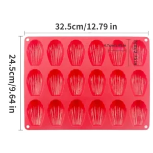 Mini Food Grade Madeleine Silicone Cake Mold Cookie Mold DIY Shell Baking Pan Mould Kitchen Bakeware Accessories - Image 6