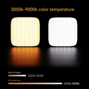 Mini Magnetic RGB Fill Light,Portable Mobile Phone Holder Photography Pocket Light ,Live Broadcast/SLR Selfie/ Vlog Photography - Image 3