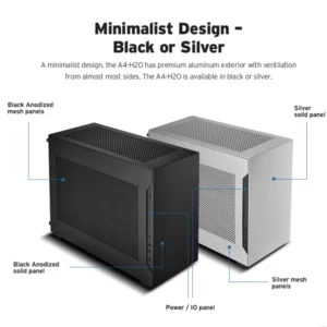 Lian-Li A4-H2O (PCIe 4.0) Mini ITX Computer Case PCIe 4.0 mini itx case DAN Cases Co-Brand support 240 CPU AIO Cooling - Image 3