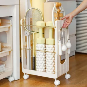 Sports Equipment Storage Basket Fitness Tool Rack Sports Equipment Yoga Mat Roller Organizing Rack Home Indoor - Image 3