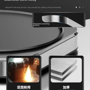 220V Household Electric Crepe Maker Commercial and Home Using Pancake Machine Non-stick Electric Baking Pan 40cm Diameter - Image 5