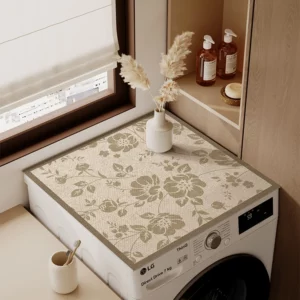 Roller washing machine dust cover cloth diatom mud waterproof sunscreen refrigerator mat - Image 5
