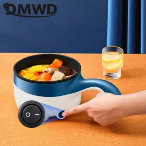 2L Multicooker for Car Truck 12V 24V Non-stick Electric Rice Cooker Food Steamer Stir-fry pan Car-mounted Hot pot Noodles Boiler - Image 3