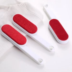 Self-cleaning Lint Sticking Roller 2 Sides Dedusting Brush Pet Hair Remover Brush Removing Dog Cat Hair from Sofa Carpet Clothes - Image 3