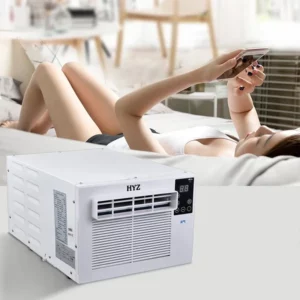 110v/220v Mobile Small Air Conditioner Refrigerator mini air conditioner mosquito net desktop mini refrigerator pet cooling - Image 2