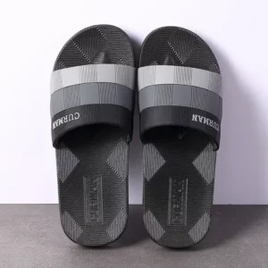 Bathroom Platform Sandals Man Shiatsu Soft Slippers For Men Sabot 2024 Fashion Rubber Cheap 2025 New In Designer Luxury Shoes - Image 2