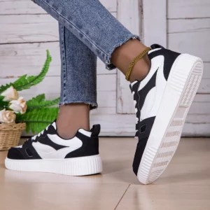 Women Shoes Skateboarding Shoes For Men Fashion Sneakers Lightweight White Black Sports Running Outdoor Casual Shoes Size36-46 - Image 4