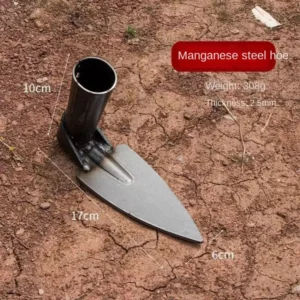 Durable Garden Hoe Household Outdoor Farming Tools Forging Weeding Hoe for Digging Soil Planting Vegetables Flowers - Image 5