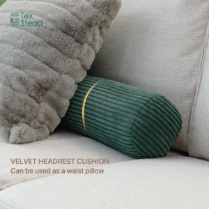 Living room bedroom decorative pillows Full Body Pillows Multifunctional Bolster Pillow Corduroy Cover Cylindrical Side Pillow - Image 3