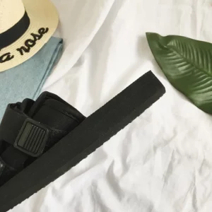 Simple Outdoor Men Slippers Fashion Hook&Loop Canvas Casual Couple Shoes Slip-on Beach Slippers Sandals Women Shoes Flip Flops - Image 4