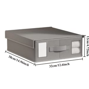 Thicken Clothes Organizer Pants Sweater Storage Cabinets Drawers Organizer Jeans Bed Sheet and Duvet Cover Storage Box - Image 5