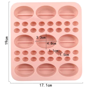 3D Coffee Beans Chocolate Mold Candy Gummy Ice Cube Tray Cake Decoration Silicone Bakeware Pastry Tools Kitchen Baking Wax Melts - Image 3