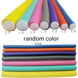 10pcs Flexible Hair Curling Rod Hair Curler Makers Soft Foam Bendy Twist Curls Flexi Rollers Styling Tools Hair Roller No Heat - Image 4