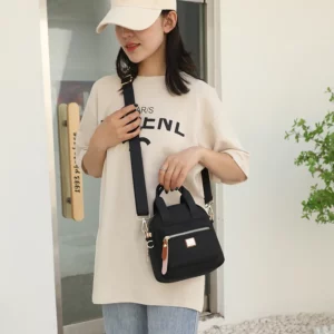 Nylon Lady's Handbag Waterproof Crossbody Bag Casual Messenger Bag Lady Cell Phone Clutch Bag Lightweight Shoulder Bag For Girl - Image 5