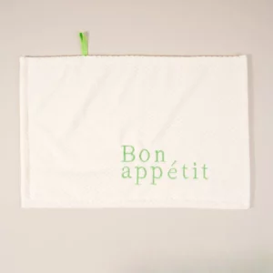 Nordic Hanging Hand Towel Home Embroidery Thickened Coral Velvet Absorbent Small Towel for Kitchen Bathroom Hankerchief - Image 5