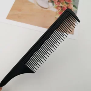 Professional Hair Tail Combs Stainless Steel Salon Cut Styling Comb Spiked Hair Care Styling Tools Barber Accessories Fine Teeth - Image 5