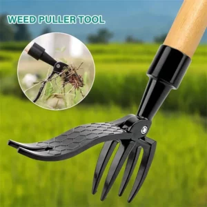 Stand Up Weed Puller Tool with Screw Holes Portable Weeding Head Replacement Gardening Digging Weeder Removal Accessory - Image 1