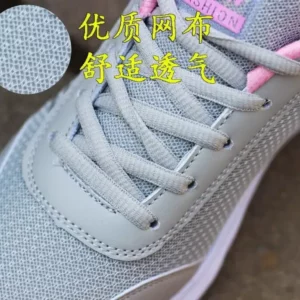 Spring and Autumn Ladies Daily Women's Shoes Casual Sports Korean Fashion Breathable Flat Bottom Running Light Travel Sneakers - Image 6