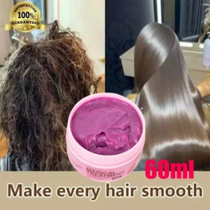 Magical Keratin Hair Mask 5 Seconds Repair Damaged Frizzy Hair Soft Smooth Shiny Nutrition Deep Moisturize Nourishing Hair Care - Image 3