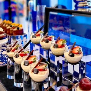 20pcs Round Mousse Cups Round Honey Pot Shape Pudding Cups Jelly Tiramisu Yogurt Baking Appetizer Summer Milk Ice Birthday Party - Image 3