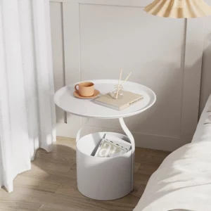 Nordic Mobile Metal Nightstands, Bedside Tables, Storage Cabinet, Living Room, Sofa Side Table, Home Furniture Customized - Image 5