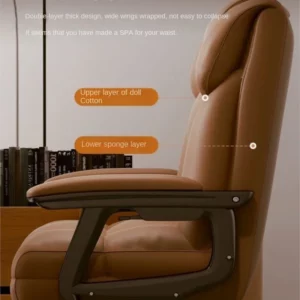 OLEVO Office Comfortable Long Sitting Backrest Chair Sofa Comfortable Seating Experience Stable Load Bearing Precision Support - Image 3