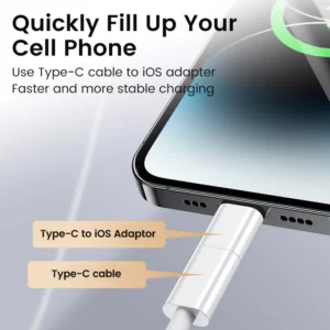 Type c To Lightning Adapter Female Type C Adapter for Ios Fast Charging Adaptador USB C Converter for iPhone - Image 4
