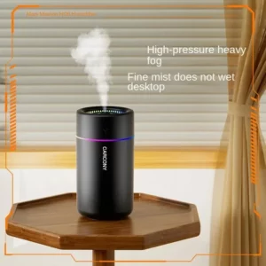 280ML Air Humidifier Large Fog Volume Colorful Atmosphere Light Silent Aroma Diffuser Essential Oils Aromatherapy for Home Car - Image 4