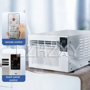 110v/220v Mobile Small Air Conditioner Refrigerator mini air conditioner mosquito net desktop mini refrigerator pet cooling - Image 5