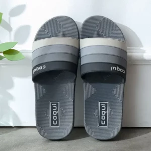 Bathroom Platform Sandals Man Shiatsu Soft Slippers For Men Sabot 2024 Fashion Rubber Cheap 2025 New In Designer Luxury Shoes - Image 1