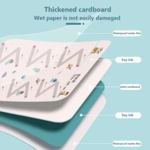Magical Tracing Workbook Educational Montessori Books for Children Pen Control Training Reusable Calligraphy Copybook for Kids - Image 4