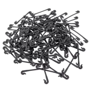 100/50Pcs Garden Plants Fixed Clips Buckles Tomato Vegetable Grafting Clips Grape Support Vine Clips Plastic Fixed Buckle Hooks - Image 6