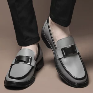 Men Genuine Leather Business Shoes Casual Flats Men Party Driving Loafers Shoes Breathable Moccasins Men's Casual High-end Shoes - Image 6