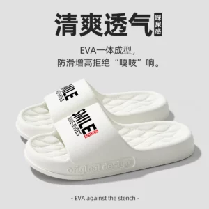 Shower Slipper, Quick Drying Non-Slip Slippers, Bathroom House and Pool Sandals, in-Door Slipper for Gym, Soft Sole - Image 3
