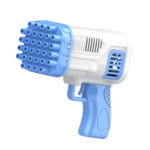 Popular electric bubble gun for children's toys 32 hole bubble machine electric bubble gun without battery bubble water - Image 2