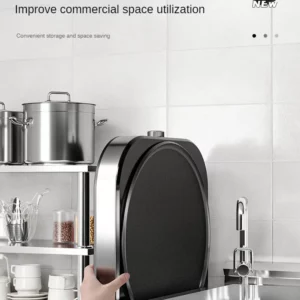 220V Household Electric Crepe Maker Commercial and Home Using Pancake Machine Non-stick Electric Baking Pan 40cm Diameter - Image 4
