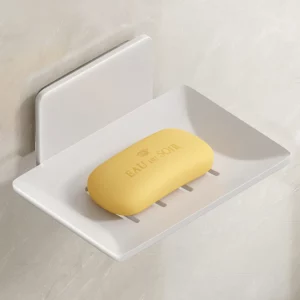 Aluminum Alloy Soap Holder Bathroom Soap Dish With Drain Water Wall Mounted Soap Box Bathroom Accessories - Image 5