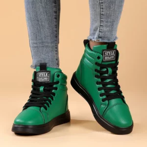 Cheap Men's Skate Shoes Size 46 Fashion Green Skateboarding Sneakers Unisex Lightweight High Sports Shoes Zapatos De Skateboard - Image 7