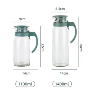 Glass Water Kettles Large Capacity with Lid and Handle Juice Tea Milk Kettles Pitcher Distributeur Beverage Dispenser Water Pot - Image 6