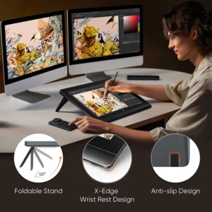 XPPen Artist Pro 16 (Gen 2) Graphics Tablet Monitor 16-inch Drawing Display 16K Pressure Levels 2.5K Resolution Windows Android - Image 6