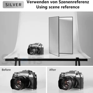 Selens Photography Cardboard Folding Reflector Thick Paper Book Board Reflective for Camera photo Shooting photography props - Image 5
